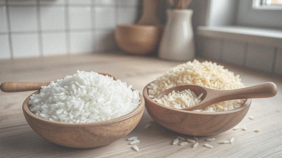 Jakie są różnice między ryżem basmati a ryżem parboiled?