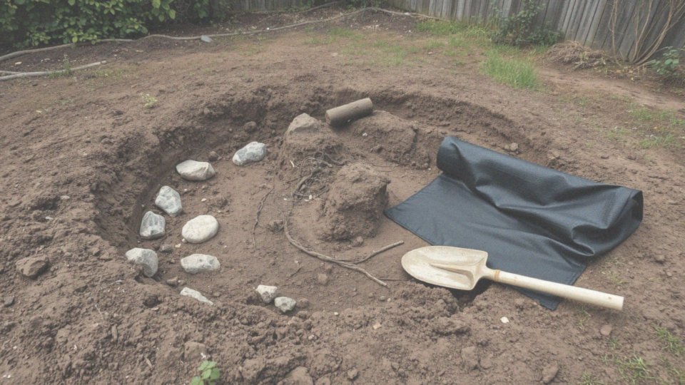 Jak przygotować teren pod budowę oczka wodnego?