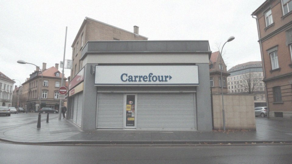 Ile sklepów Carrefour zamknął w Polsce?
