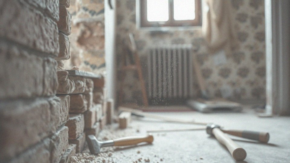 Jak zaplanować częściowe wyburzenie ściany nośnej?