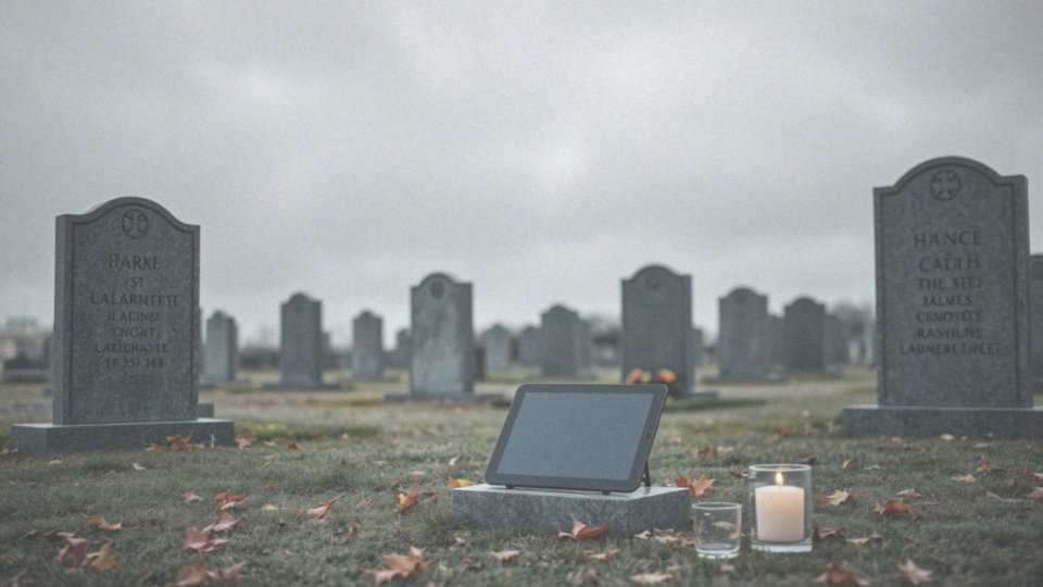 Jak można złożyć wirtualny znicz lub uporządkować grób bliskiej osoby?