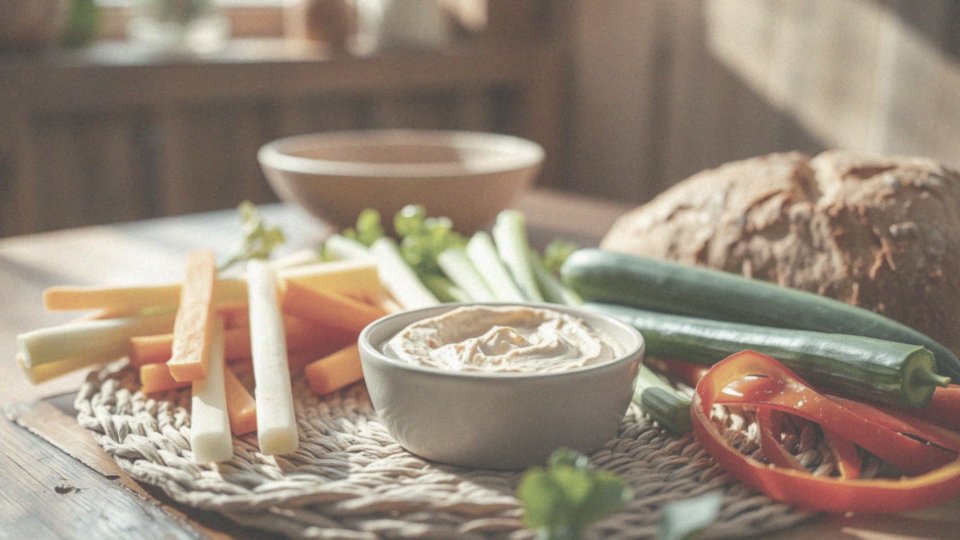 Z czym najlepiej podawać hummus bez tahini?